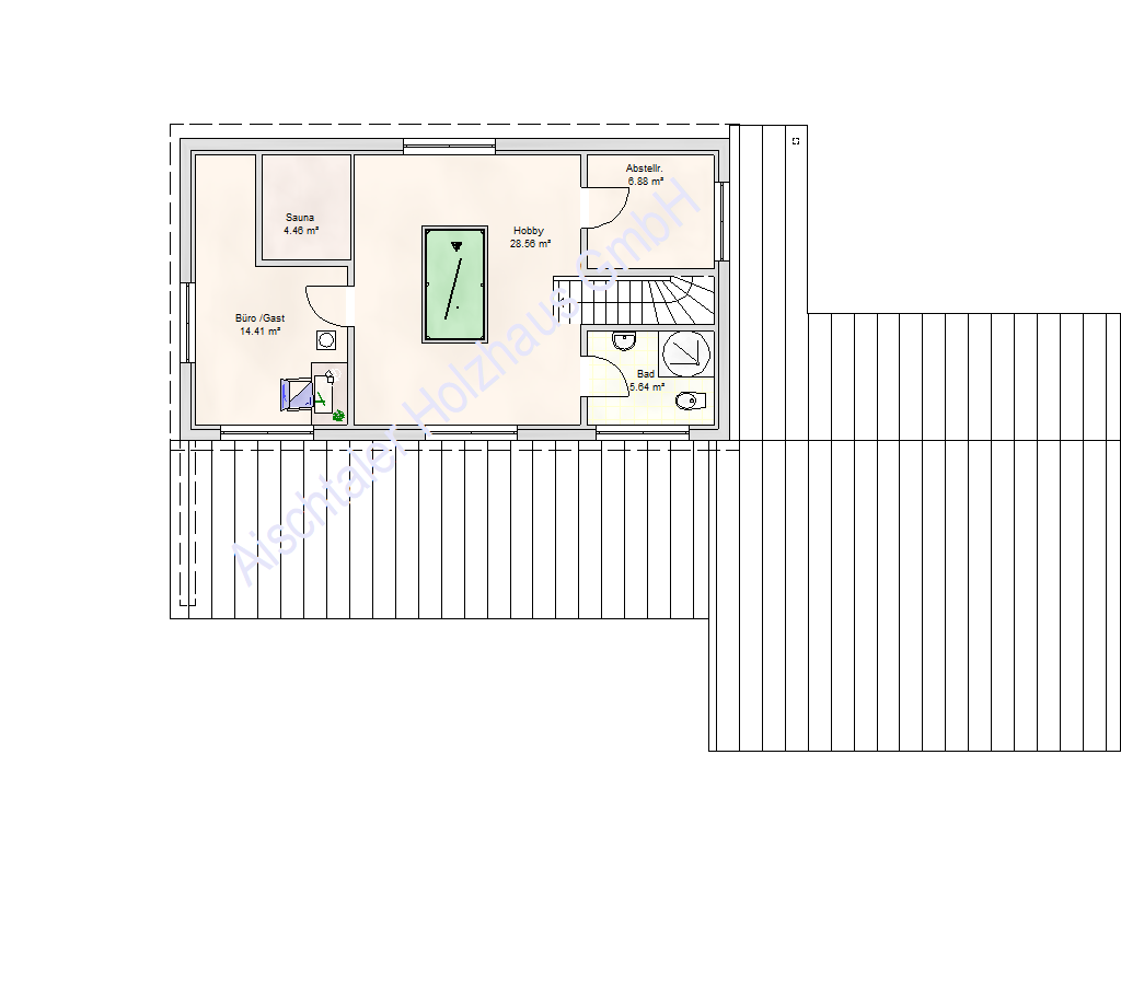 Energiesparhaus Obergeschoss – Aischtaler Holzhaus Grundriss Obergeschoss Energiesparhaus – Aischtaler Holzhaus